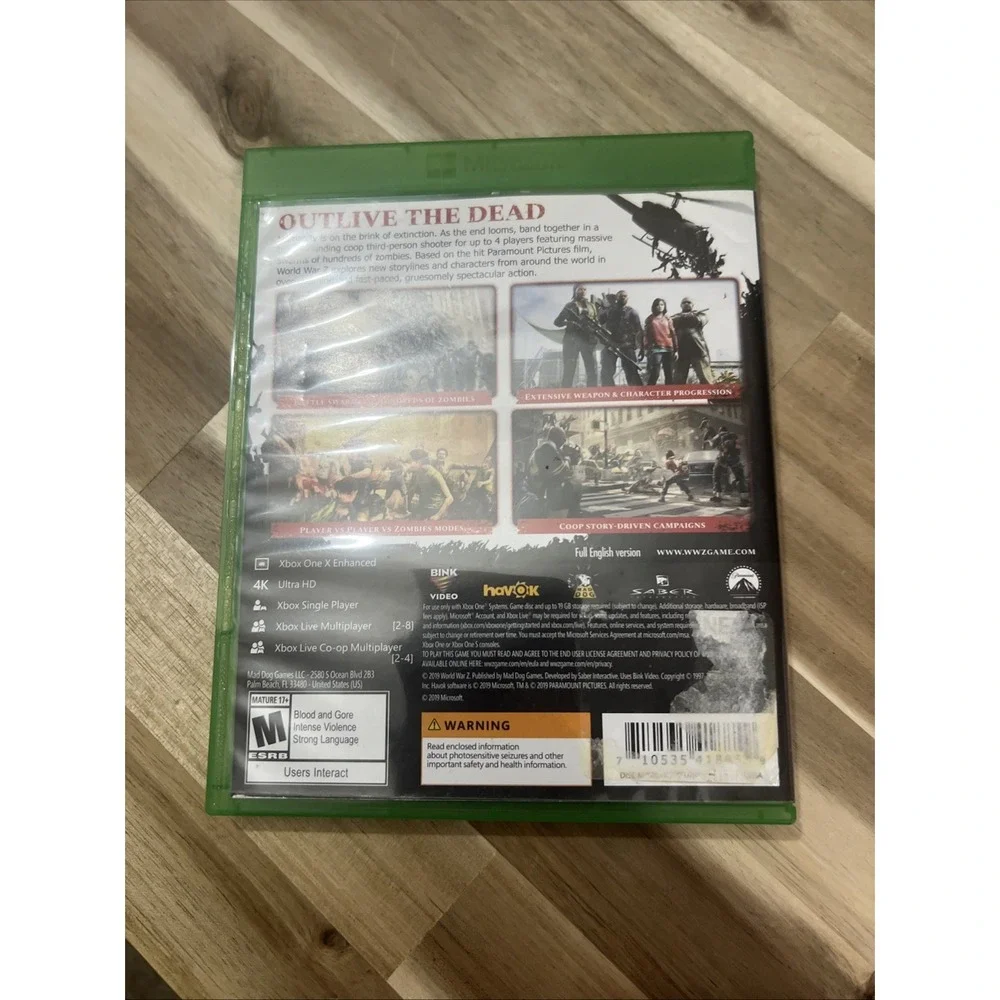 World War Z - Microsoft Xbox One